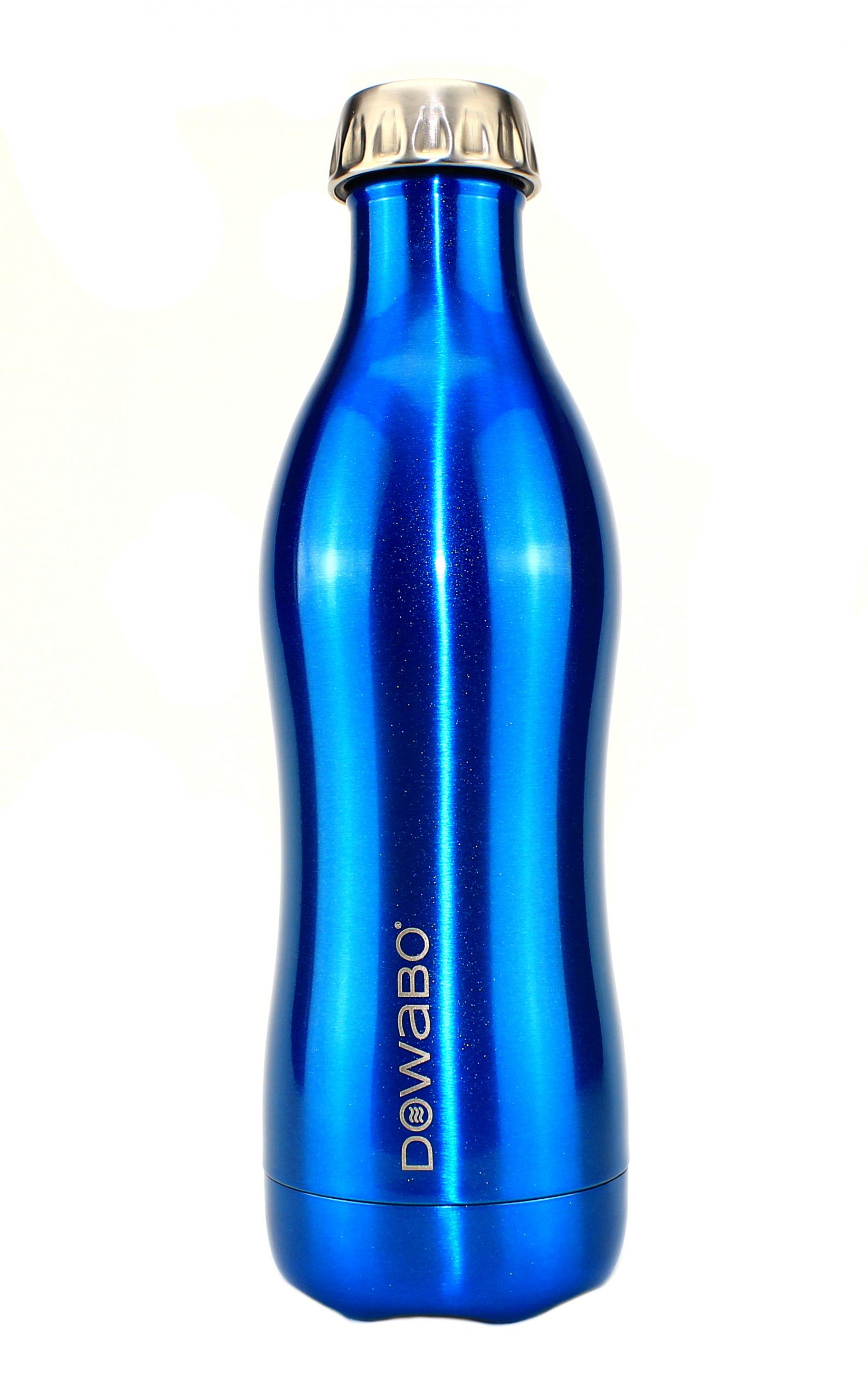 DOWABO Isolier-Stahlflasche 0.5 Liter blau