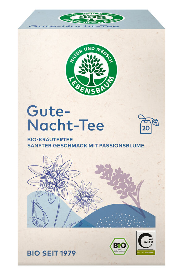  Gute-Nacht-Tee 20x1,5g SANFTER GESCHMACK MIT PASSIONSBLUME 